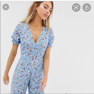 NWT FAITHFULL THE BRAND MALLORY JUMPSUIT